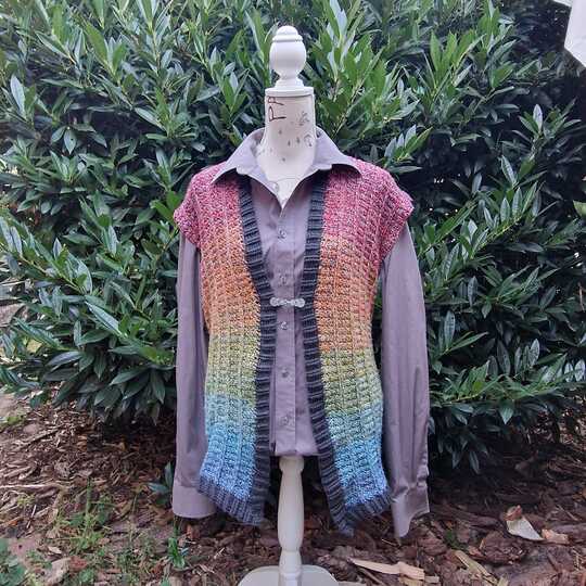 Crochet Pattern Cardigan / Vest / Jacket "Dorea"