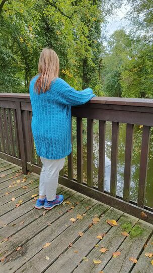 Crochet Pattern Cardigan / Vest / Jacket "Dorea"