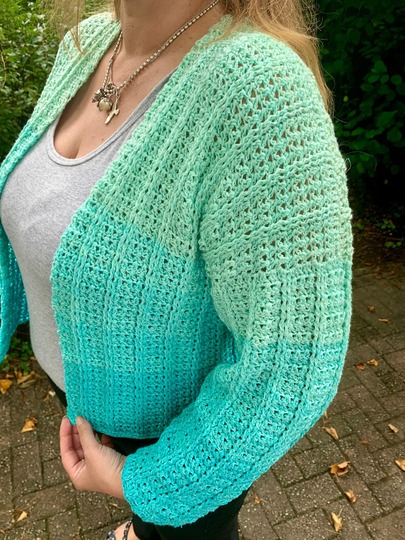 Crochet Pattern Cardigan / Vest / Jacket "Dorea"