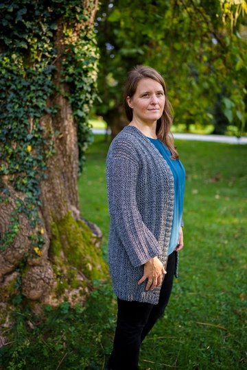 Häkelanleitung Cardigan / Jacke / Weste "Dorea"