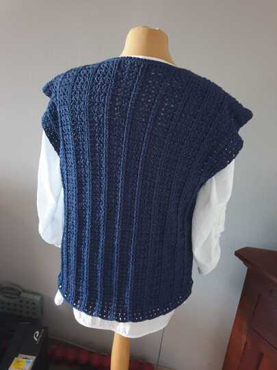 Häkelanleitung Cardigan / Jacke / Weste "Dorea"