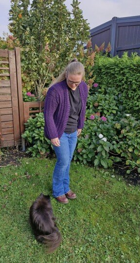 Häkelanleitung Cardigan / Jacke / Weste "Dorea"