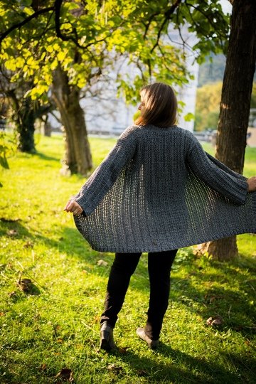 Häkelanleitung Cardigan / Jacke / Weste "Dorea"