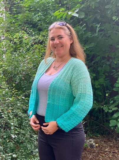 Häkelanleitung Cardigan / Jacke / Weste "Dorea"