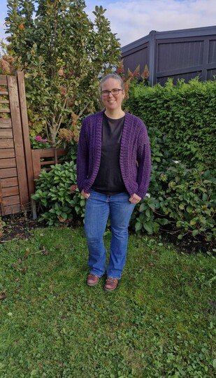 Häkelanleitung Cardigan / Jacke / Weste "Dorea"