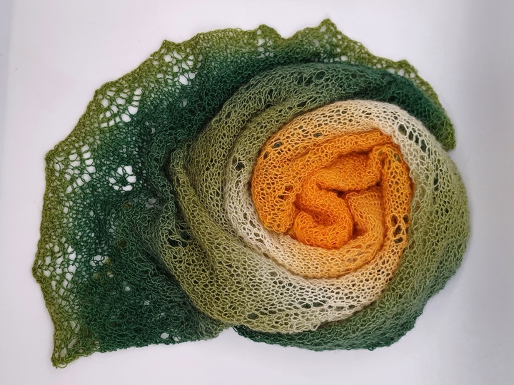 Adventskalender 2024 Mystery KAL "Wintertuch" stricken