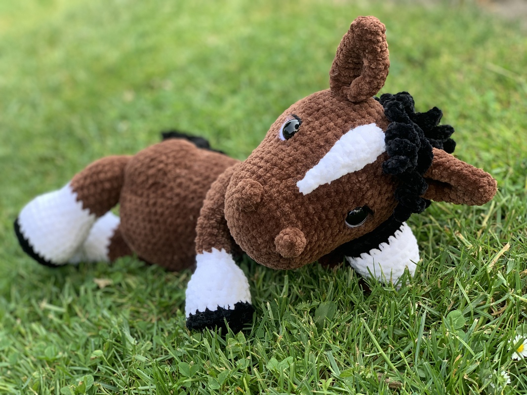 PDF Anleitung Deutsch Pferd häkeln Amigurumi