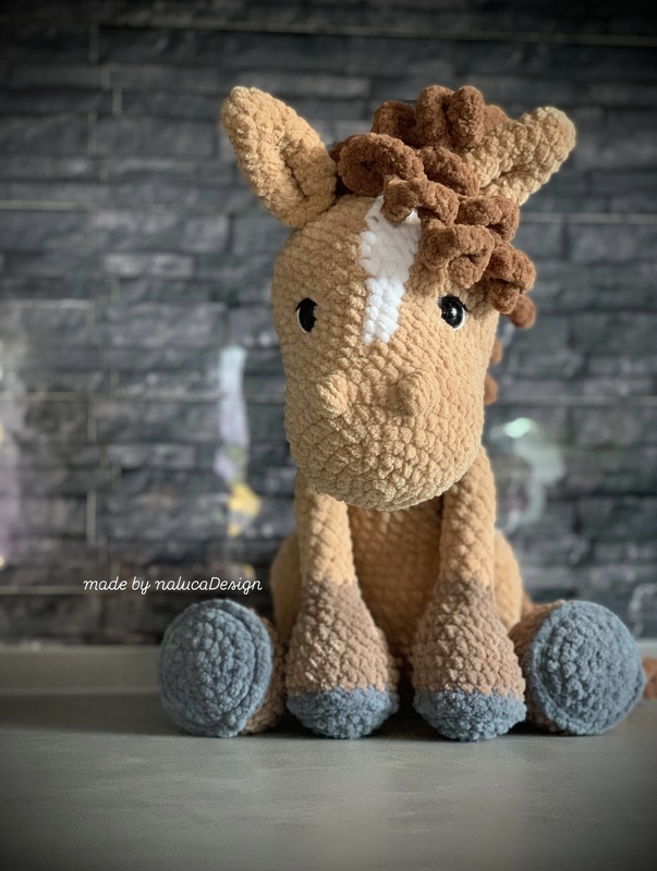 PDF Anleitung Deutsch Pferd häkeln Amigurumi