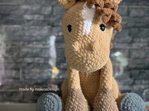 PDF Anleitung Deutsch Pferd häkeln Amigurumi