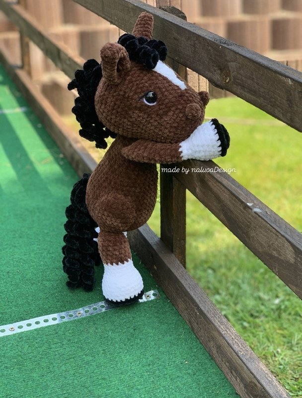 PDF Anleitung Deutsch Pferd häkeln Amigurumi - Bild 13