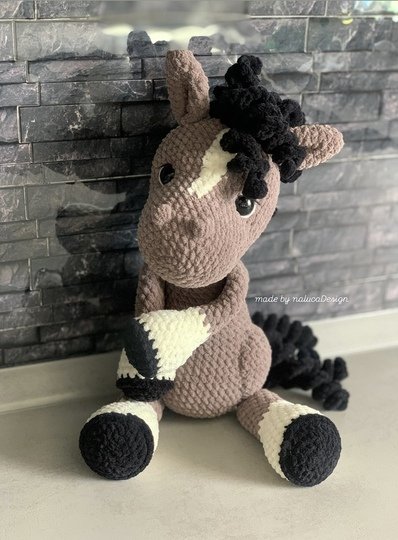 PDF Anleitung Deutsch Pferd häkeln Amigurumi