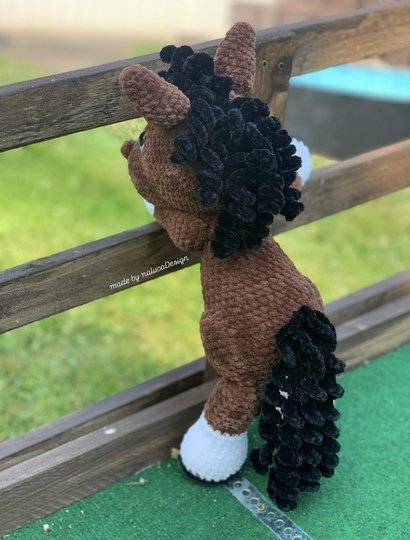 PDF Anleitung Deutsch Pferd häkeln Amigurumi