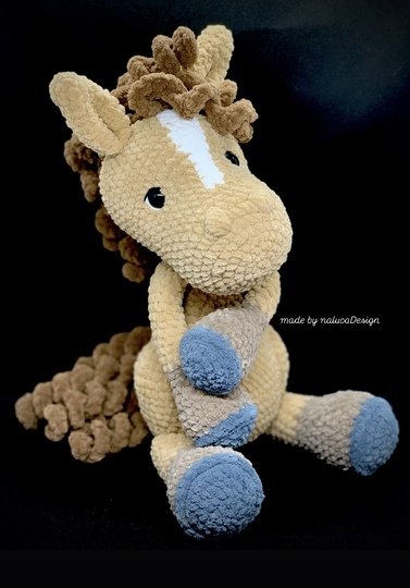 PDF Anleitung Deutsch Pferd häkeln Amigurumi