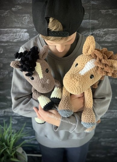 PDF Anleitung Deutsch Pferd häkeln Amigurumi