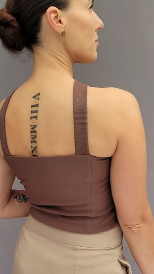 Top 313, Schnittmuster A4 / A0, Größe 34 - 50, rückenfrei, Trägertop