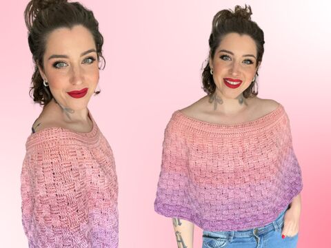 Häkelanleitung Poncho "UNICORN"