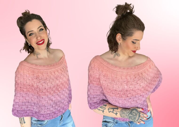 Häkelanleitung Poncho "UNICORN"