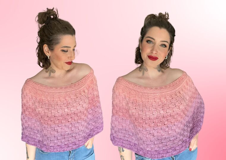 Häkelanleitung Poncho "UNICORN"