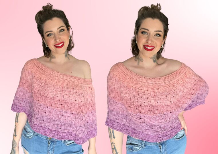 Häkelanleitung Poncho "UNICORN"