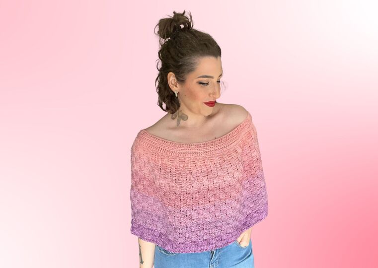 Häkelanleitung Poncho "UNICORN"