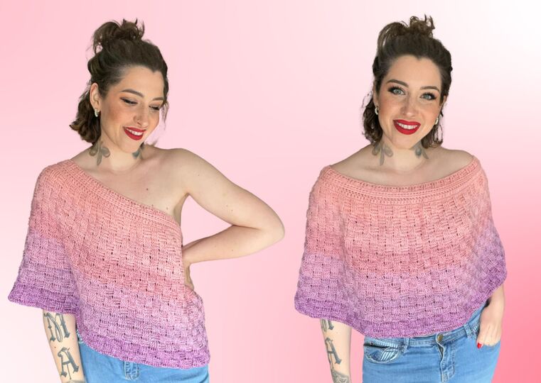 Häkelanleitung Poncho "UNICORN"