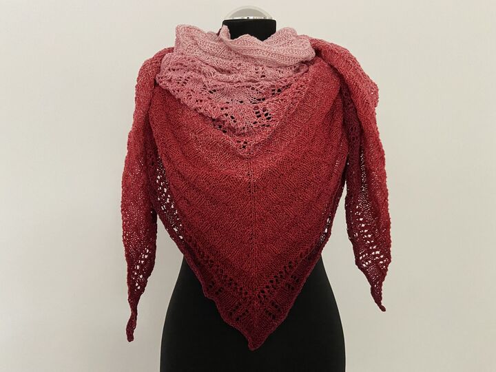 Strickanleitung - Tuch "Triantán"