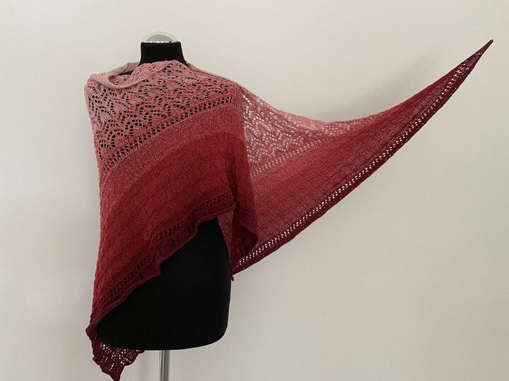 Strickanleitung - Tuch "Triantán"