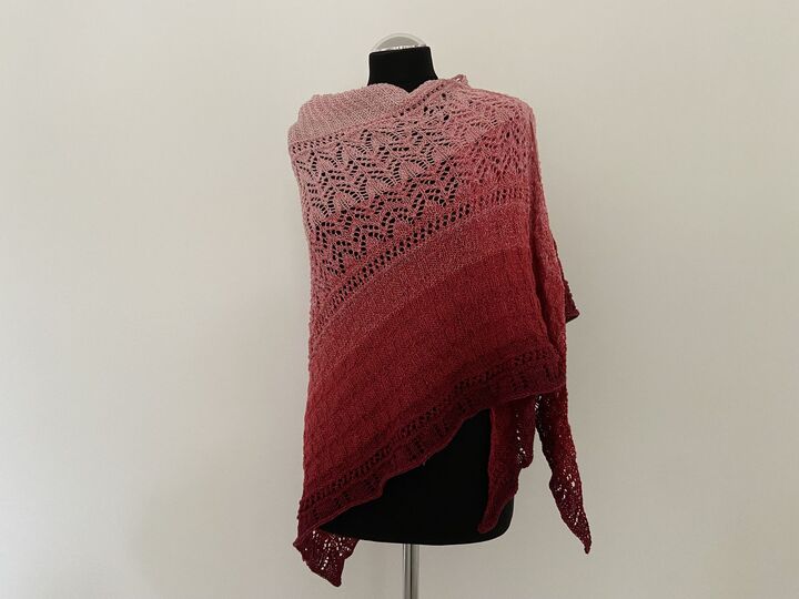 Strickanleitung - Tuch "Triantán"