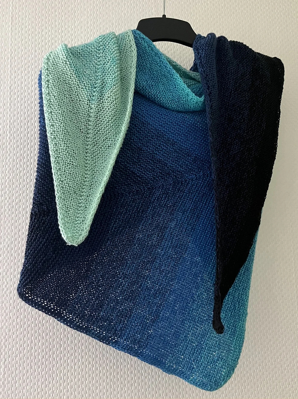 Strickanleitung "Tuch Hafenkante" - Einfach und elegant