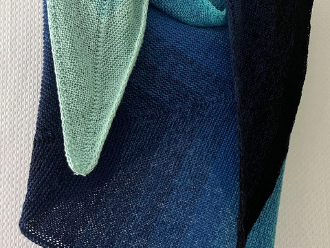 Strickanleitung "Tuch Hafenkante" - Einfach und elegant