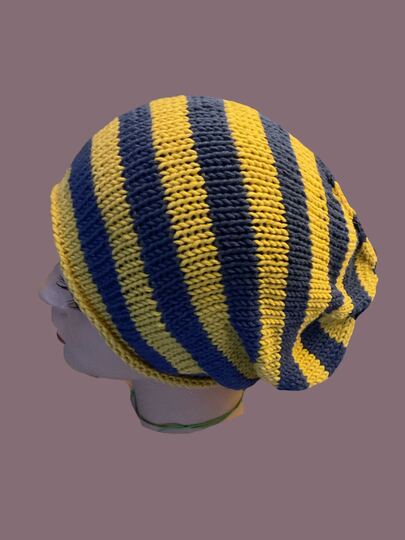 Strickanleitung Longbeanie für Damen und Herren - individuelle Länge