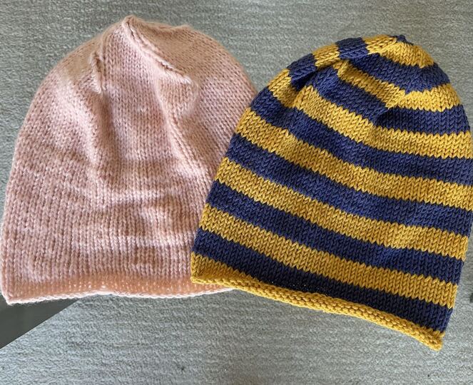 Strickanleitung Longbeanie für Damen und Herren - individuelle Länge