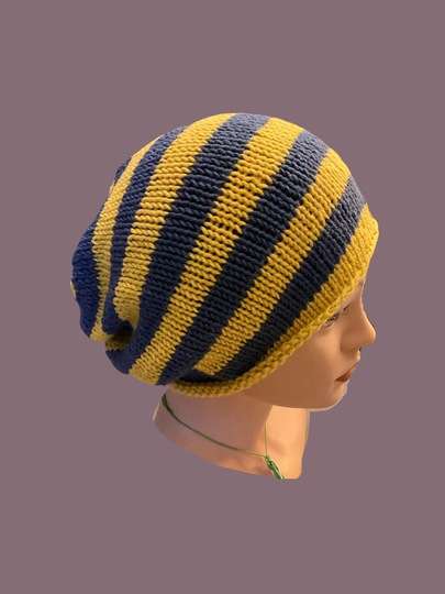 Strickanleitung Longbeanie für Damen und Herren - individuelle Länge