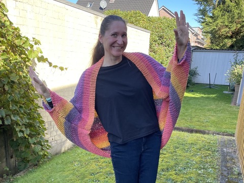 Strickanleitung Seelenwärmer ohne Ärmel