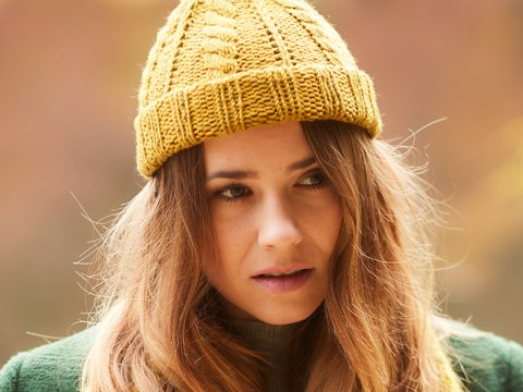 Fischermütze mit Zöpfen