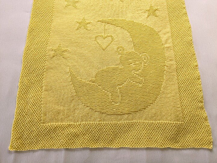 Strickanleitung Baby- / Kinderdecke "Sweet Dreams" - einfach