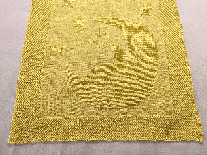 Strickanleitung Babydecke / Kinderdecke "Sweet Dreams" - einfach