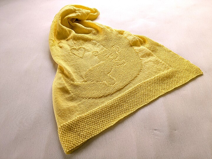 Strickanleitung Babydecke / Kinderdecke "Sweet Dreams" - einfach