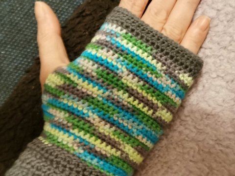 Einfache Handstulpen