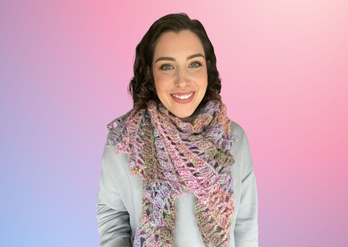 Häkelanleitung Tuch "FADENPOESIE" - Bild 2