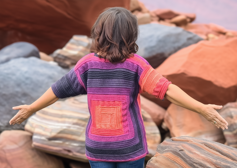 Frauhohmanns "Würfelpulli No. 1 - Quadratissimo"