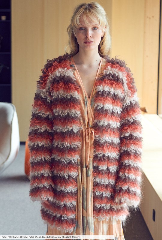 Jacke im Schlingenmuster - Bild 5