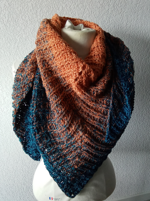 Tutorial triangle shawl for Beginners - Image 3