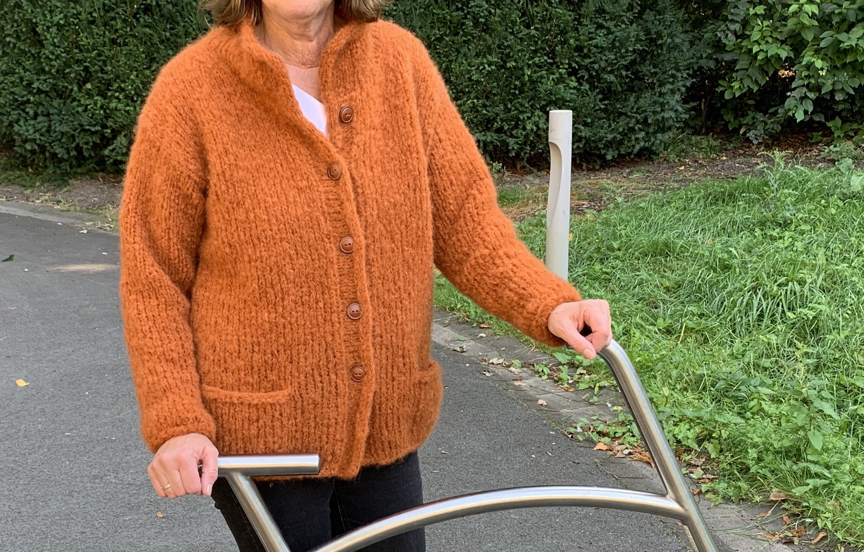 Strickanleitung Strickjacke Vivien Größe 36 – 48