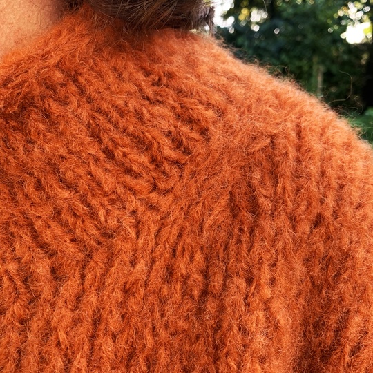 Strickanleitung Strickjacke Vivien Größe 36 – 48