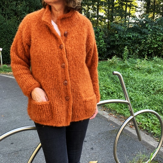 Strickanleitung Strickjacke Vivien Größe 36 – 48