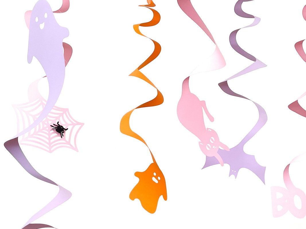 Cute Bat Swirl - Halloween Decoration Swirl Cut File & Printable Template - Image 2