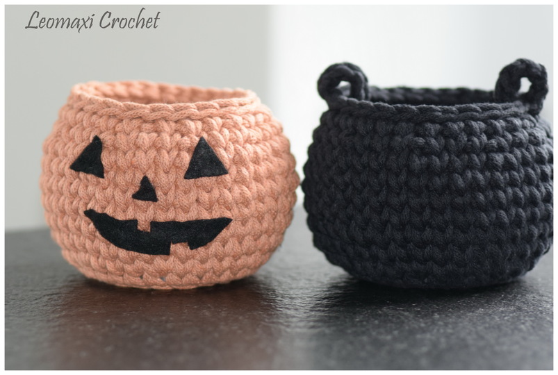 + SABRINA + Hexenkessel/ Kürbiskörbchen häkeln, Halloween Deko, Herbst