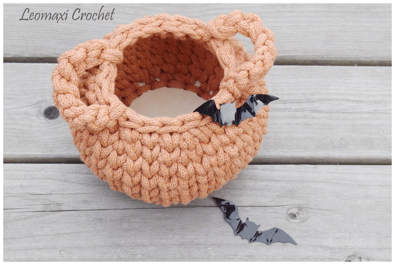 + SABRINA + Hexenkessel/ Kürbiskörbchen häkeln, Halloween Deko, Herbst