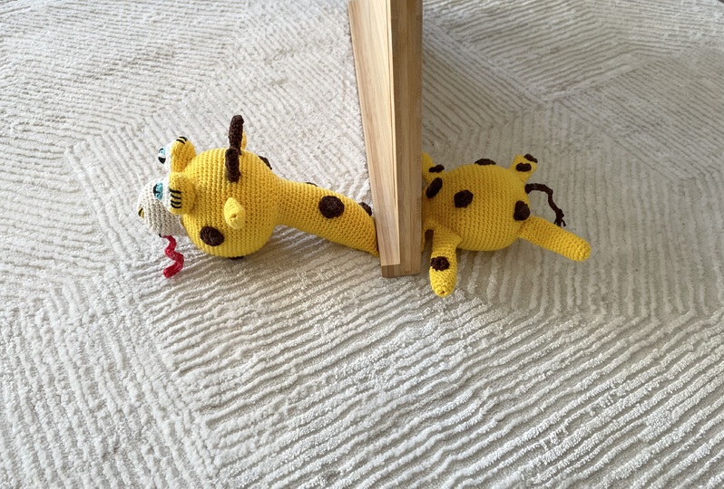 Häkelanleitung Giraffen-Türstopper